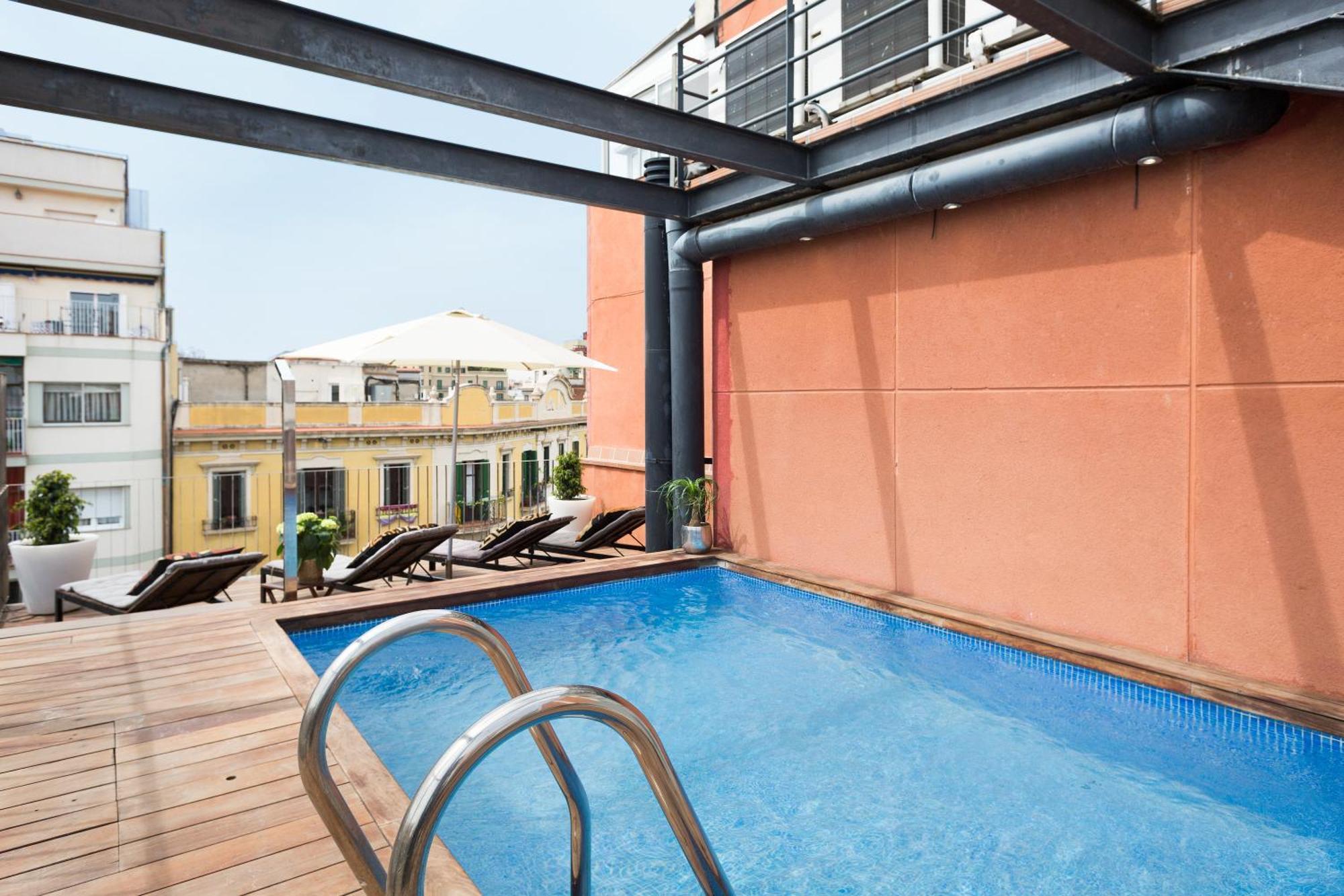 Apartment Barcelona Rentals - Pool Terrace In City Center Номер фото
